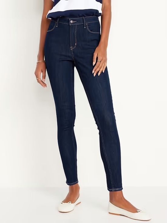 Old Navy Denim - NWT Old Navy Super Skinny Dark Wash Jeans Size 12 Short